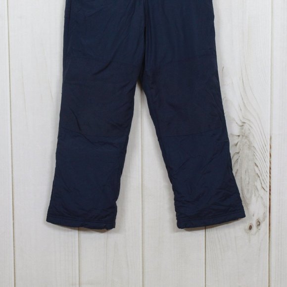 L.L. Bean Bottoms Ll Bean Navy Blue Elastic Waist Zip Insulated